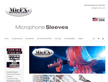 Tablet Screenshot of mymicfx.com